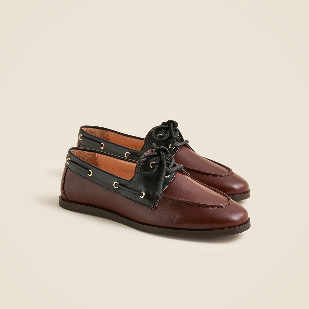 J. Crew Two-Tone Boat Shoe